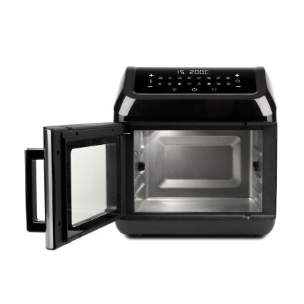 G3Ferrari G1018700 - Cuptor multifuncțional FRIGGISANO, 1700W/230V, 13 l, negru/inox