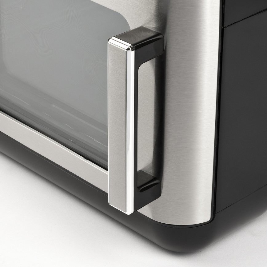 G3Ferrari G1018700 - Cuptor multifuncțional FRIGGISANO, 1700W/230V, 13 l, negru/inox