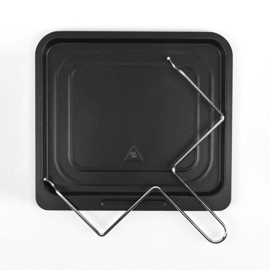 G3Ferrari G1018700 - Cuptor multifuncțional FRIGGISANO, 1700W/230V, 13 l, negru/inox