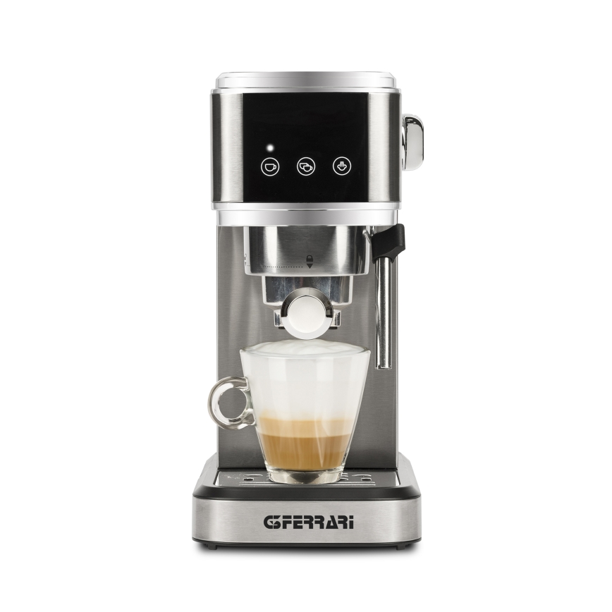 G3Ferrari G1018900 - Espressor cu pârghie TIFFANY, 1350 W/230 V, 15 bar, inox
