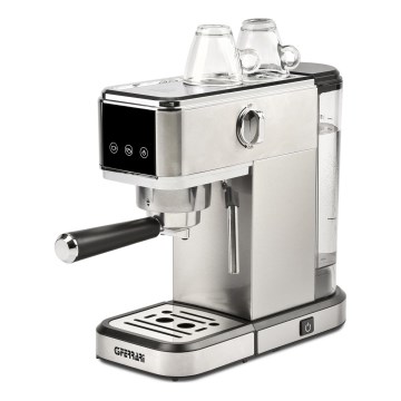 G3Ferrari G1018900 - Espressor manual cu portafiltru, 1350 W / 230 V, 15 bar, oțel inoxidabil