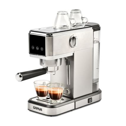 G3Ferrari G1018900 - Espressor manual cu portafiltru, 1350 W / 230 V, 15 bar, oțel inoxidabil