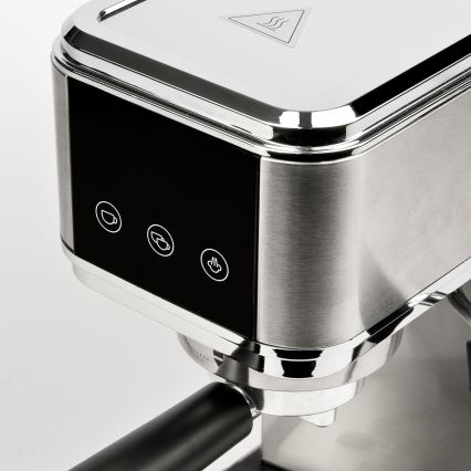 G3Ferrari G1018900 - Espressor manual cu portafiltru, 1350 W / 230 V, 15 bar, oțel inoxidabil