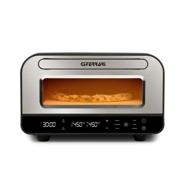 G3Ferrari G1020400 - Cuptor pizza PRO 1200 W/230 V din oțel inoxidabil
