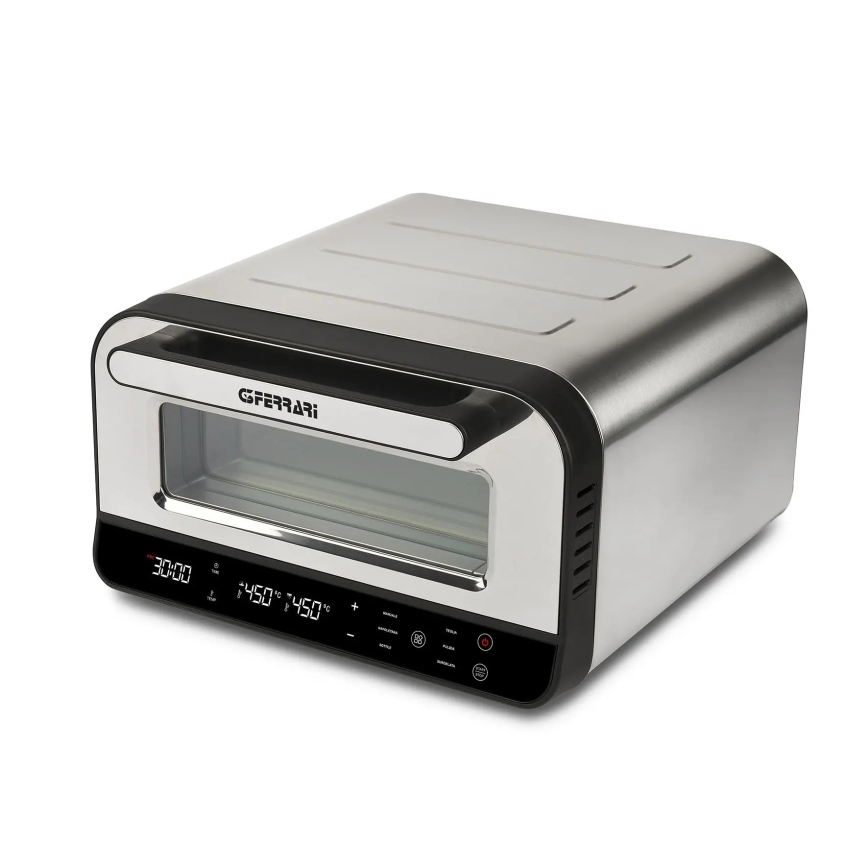 G3Ferrari G1020400 - Cuptor pizza PRO 1200 W/230 V din oțel inoxidabil