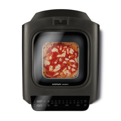 G3Ferrari G1022500 - Cuptor multifuncțional KRISPY 3 în 1, 1600 W/230 V, 13 L, negru