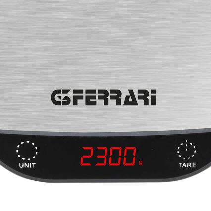 G3Ferrari G2009600 - Cântar de bucătărie PATTY, inox, 2x AAA