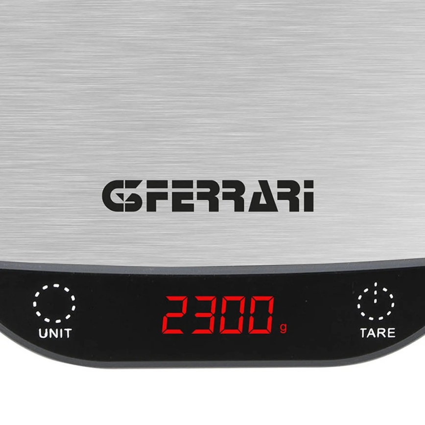 G3Ferrari G2009600 - Cântar de bucătărie PATTY, inox, 2x AAA