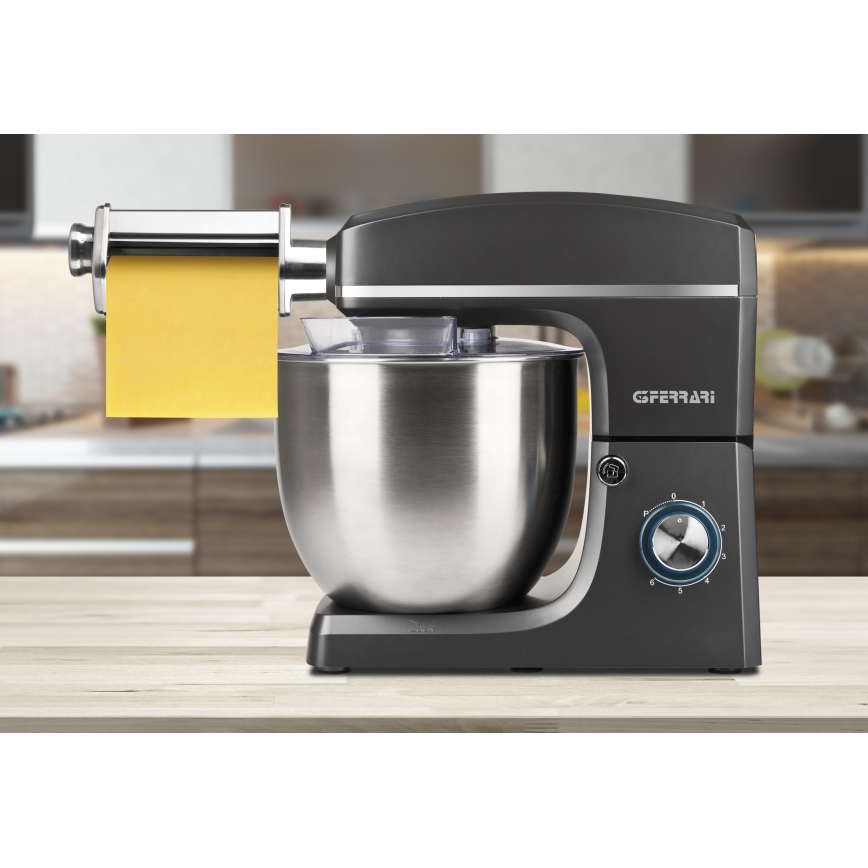 G3Ferrari G20113 -Robot de bucătărie cu castron din oțel inoxidabil PASTAIO 10 l 2200W/230V gri