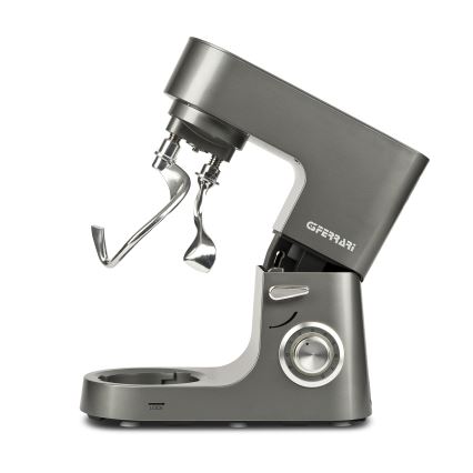 G3Ferrari G2016400 - Mixer de masă PASTAIO 8 l 1800W/230V cu două cârlige, crom mat