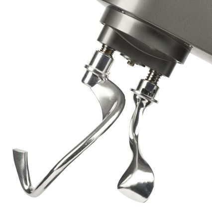 G3Ferrari G2016400 - Mixer de masă PASTAIO 8 l 1800W/230V cu două cârlige, crom mat