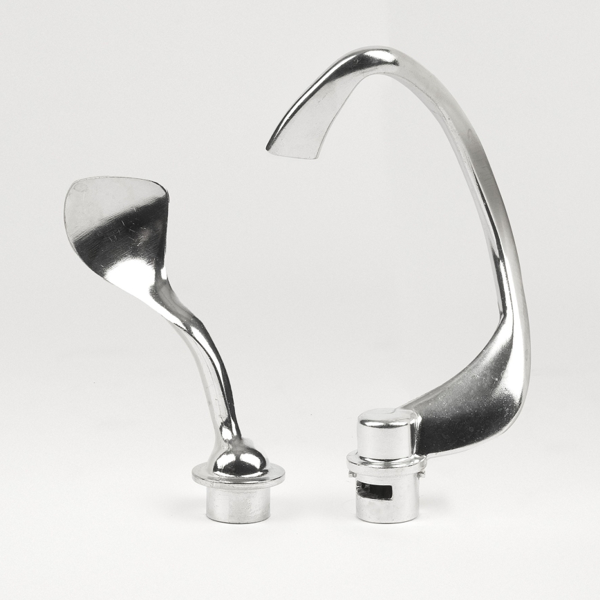 G3Ferrari G2016400 - Mixer de masă PASTAIO 8 l 1800W/230V cu două cârlige, crom mat