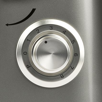 G3Ferrari G2016400 - Mixer de masă PASTAIO 8 l 1800W/230V cu două cârlige, crom mat