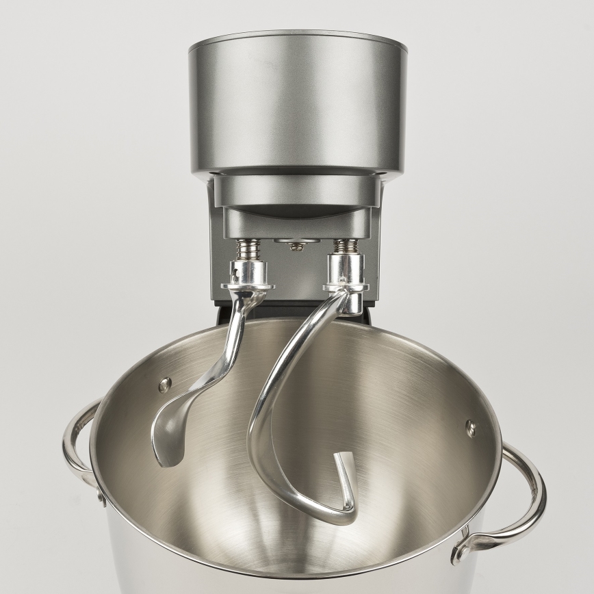 G3Ferrari G2016400 - Robot de bucătărie de masă cu cârlig dublu PASTAIO 8 l 1800W/230V crom mat