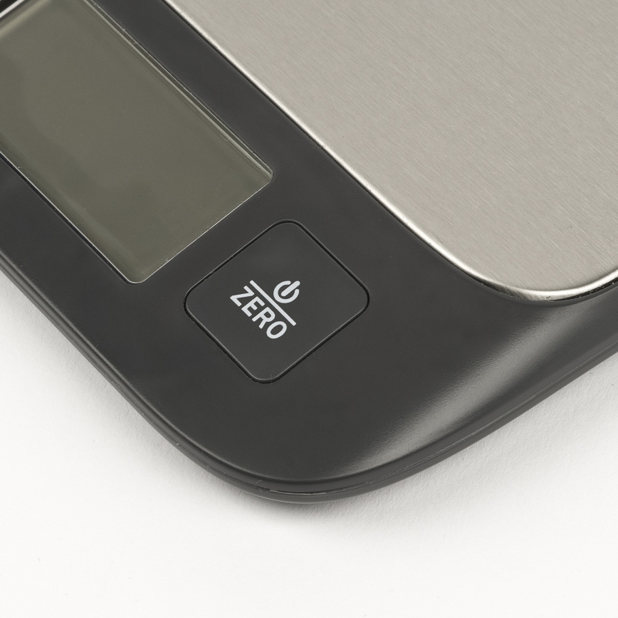 G3Ferrari G2016800 - Cântar de bucătărie digital 2x AAA, negru/inox