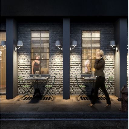 Gardino LX1791 - Lampă de perete LED pentru exterior VIOLA LED/7W/230V IP65