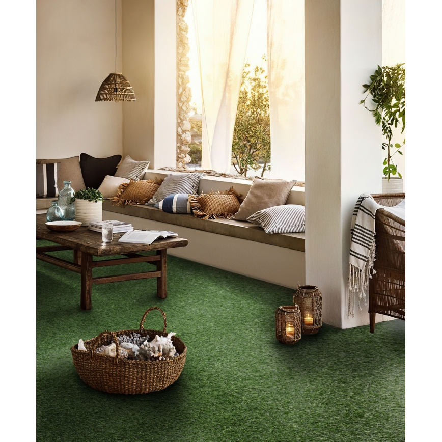 Gazon artificial BELLIN 133 x 300 cm, 18 mm, verde