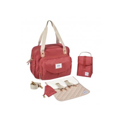 Geantă de înfășat Beaba GENEVA roșu