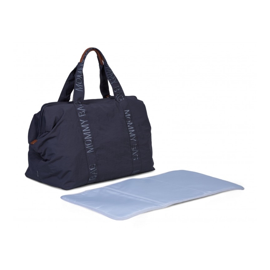 Geantă de înfășat Childhome MOMMY BAG gri