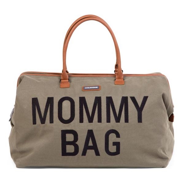 Geantă de înfășat Childhome MOMMY BAG kaki