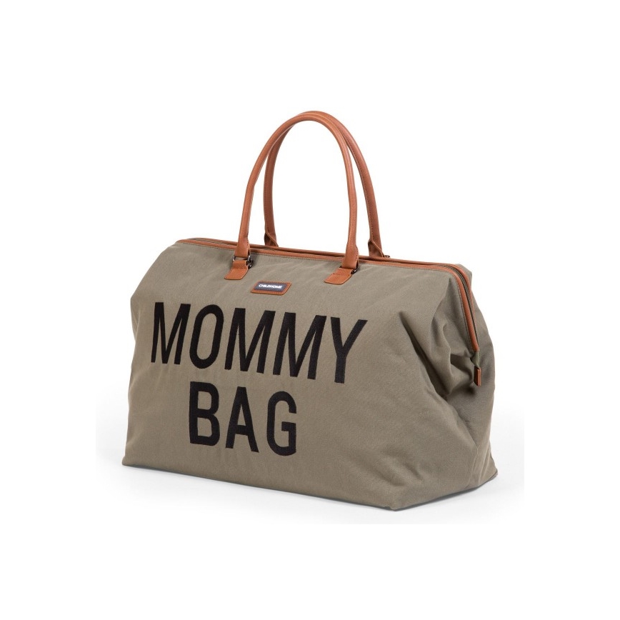 Geantă de înfășat Childhome MOMMY BAG kaki