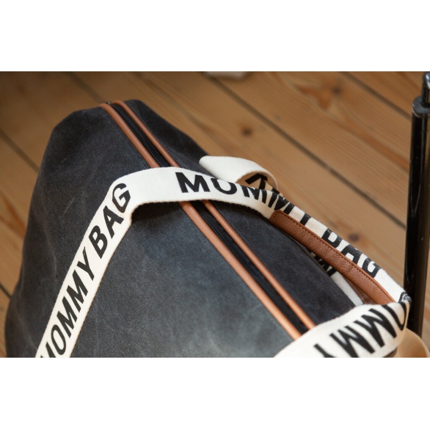 Geantă de înfășat Childhome MOMMY BAG negru