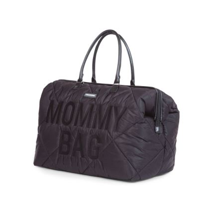 Geantă de înfășat Childhome MOMMY BAG PUFFERED negru