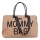 Geantă de înfășat Childhome MOMMY BAG RAFFIA LOOK bej