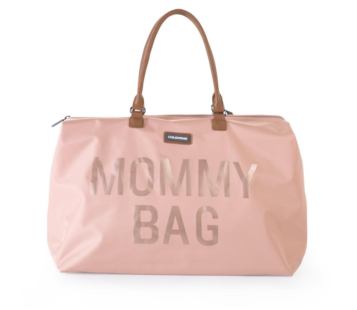 Geantă de înfășat MOMMY BAG roz Childhome