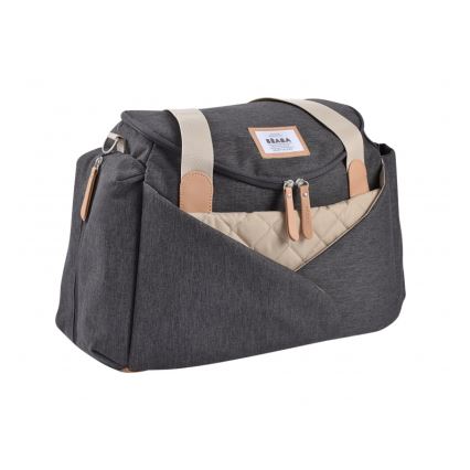 Geantă de înfășat pentru cărucior Beaba SYDNEY gri/bej