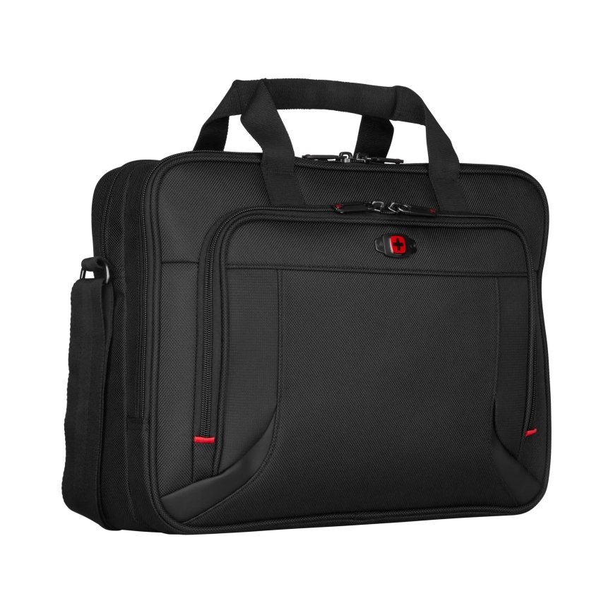 Geantă de laptop 15 l 16 cu buzunar pentru tabletă 10 Wenger Prospectus negru