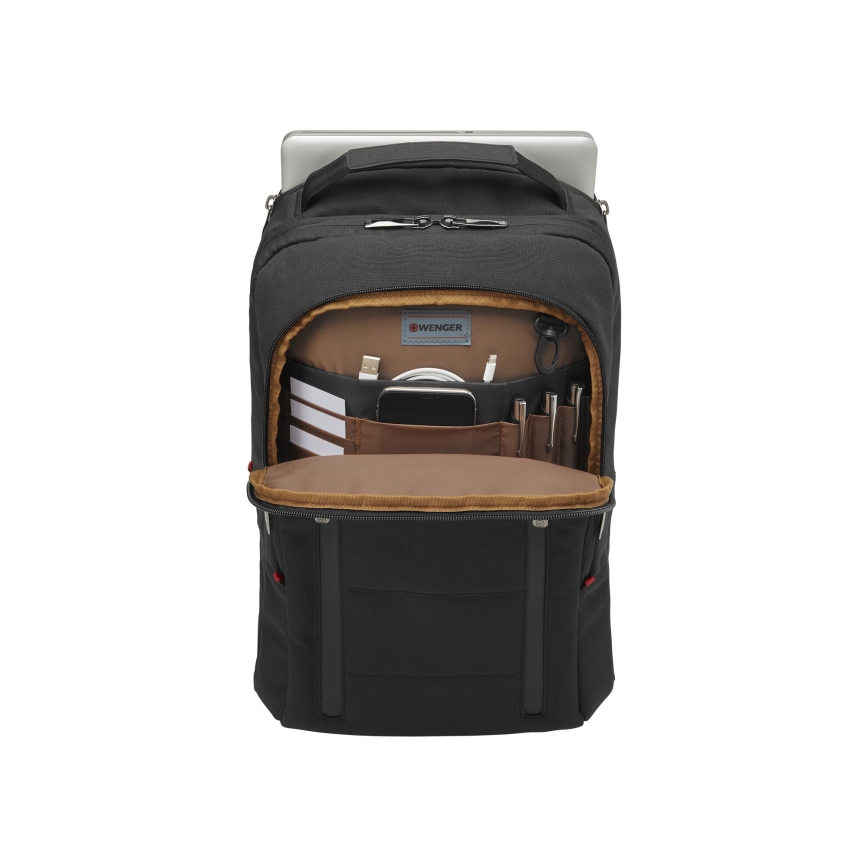 Geantă de laptop 16 l 16 cu buzunar pentru tabletă 12 Wenger City Traveler negru