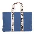 Geantă de voiaj Childhome FAMILY BAG CANVAS albastru