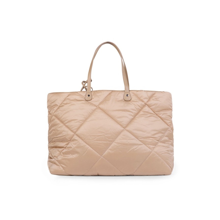 Geantă de voiaj Childhome FAMILY BAG PUFFERED crem