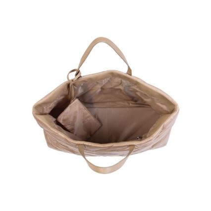 Geantă de voiaj Childhome FAMILY BAG PUFFERED crem