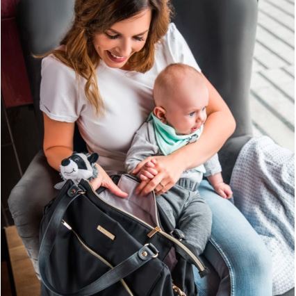 Geantă pentru scutece pentru cărucior BabyOno Coco negru