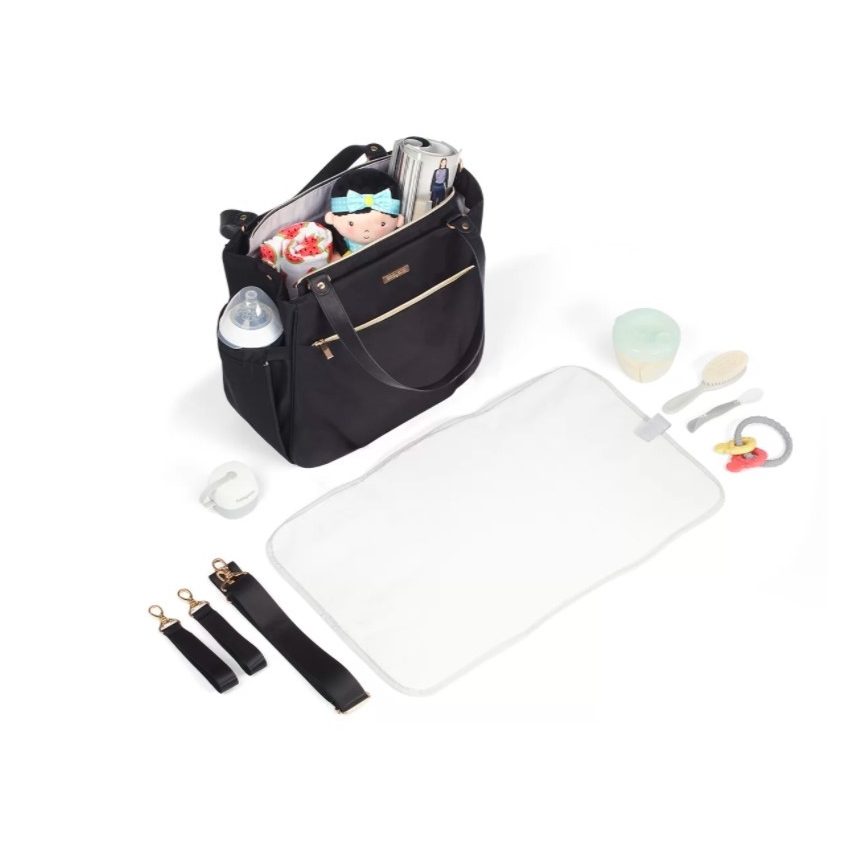 Geantă pentru scutece pentru cărucior BabyOno Coco negru