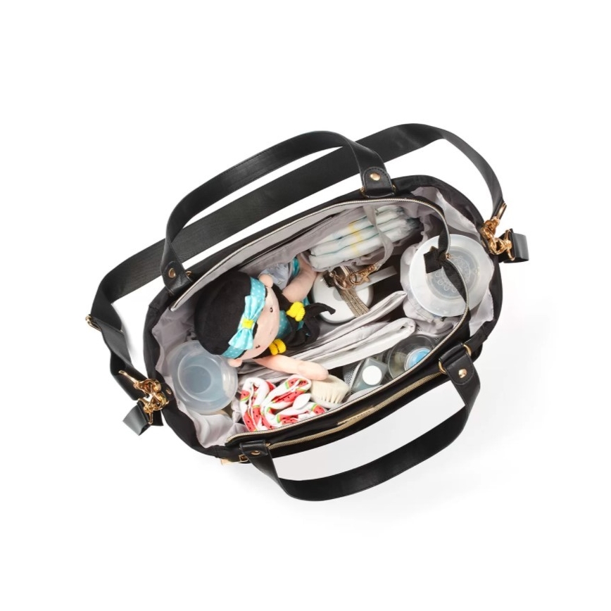 Geantă pentru scutece pentru cărucior BabyOno Coco negru