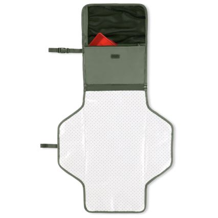 Geantă și covoraș de înfășat de voiaj 2 în 1 Skip Hop PRONTO verde