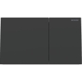 Geberit 115.622.14.1 - Placă de acționare Sigma70, 25 x 14,6 cm, negru mat