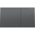 Geberit 115.622.QD.1 - Placă de acționare Sigma70, 25 x 14,6 cm, crom negru