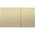 Geberit 115.622.QF.1 - Plăcuță de comandă Sigma70, 25 x 14,6 cm, alamă periată