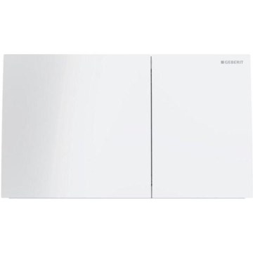 Geberit 115.622.SI.1 - Placă de acționare Sigma70, 25 x 14,6 cm, albă