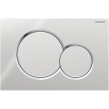 Geberit 115.770.KA.5 - Buton de evacuare Sigma01 Round 24,6 x 16,4 cm crom lucios/crom mat