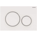 Geberit 115.882.11.1 - Plăcuță de acționare Sigma20 24,6x16,4 cm albă