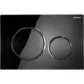 Geberit 115.882.DW.1 - Plăcuță de comandă Sigma20, 24,6 x 16,4 cm, negru