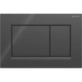 Geberit 115.883.DW.1 - Placă de acționare Sigma30, 24,6x16,4 cm, negru