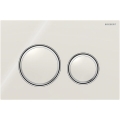 Geberit 115.884.JL.1 - Plăcuță de acționare Sigma50 24,6x16,4 cm gri nisipos/crom lucios