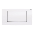 Geberit 115.899.KJ.1 - Plăcuță de acționare Twinline30 34x18,5 cm alb/crom lucios