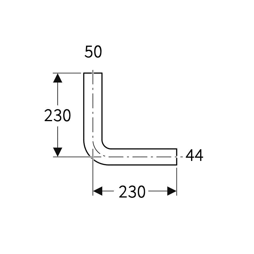 Geberit 118.003.11.1 - cot de evacuare 90° alb alpin